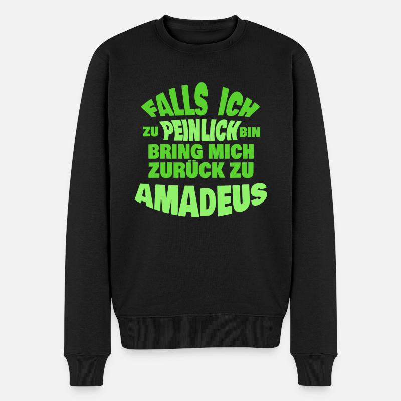 Cadeau pour Amadeus - Pull Premium bio Homme - noir