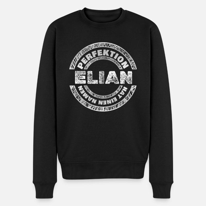 Elian Elian - Pull Premium bio Homme - noir