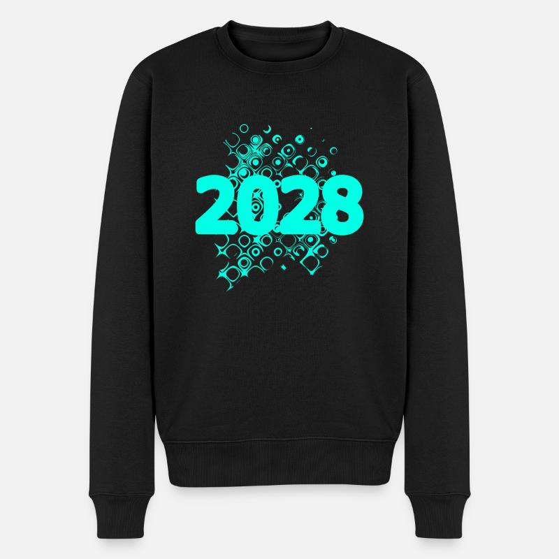 Rétro 2028 - Pull Premium bio Homme - noir