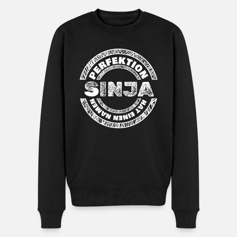 Sinja Sinja - Pull Premium bio Homme - noir