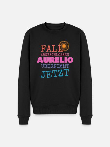 Aurelio - Men's Premium Organic Jumper - black