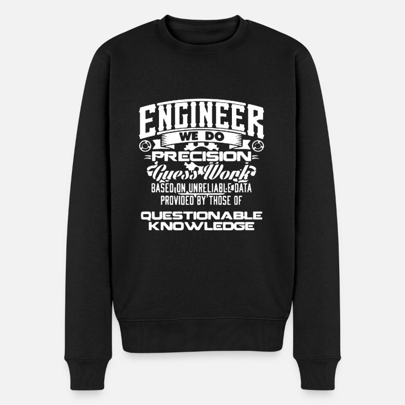 Engineer - Pull Premium bio Homme - noir