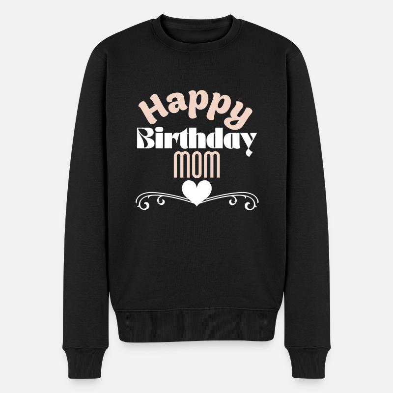 Joyeux anniversaire maman - Pull Premium bio Homme - noir