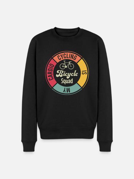 Bicycle Squad Mobility Environment Cycling - Men's Premium Organic Jumper - black