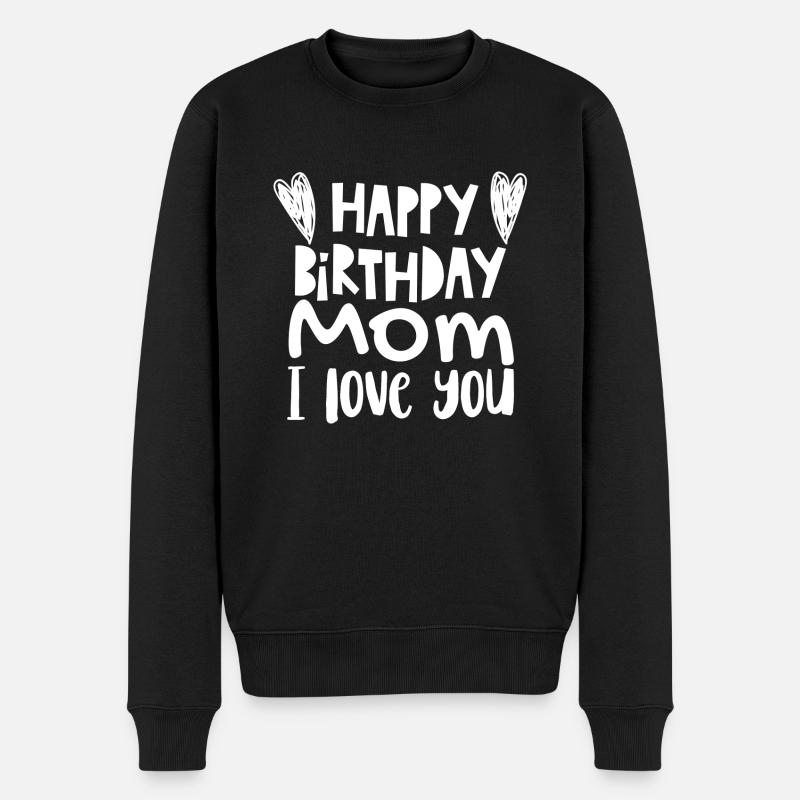 Joyeux anniversaire maman - Pull Premium bio Homme - noir