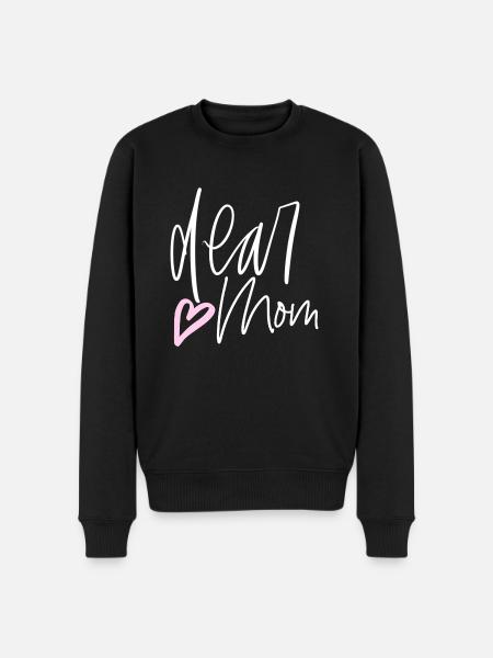 Dear mom - Men's Premium Organic Jumper - black