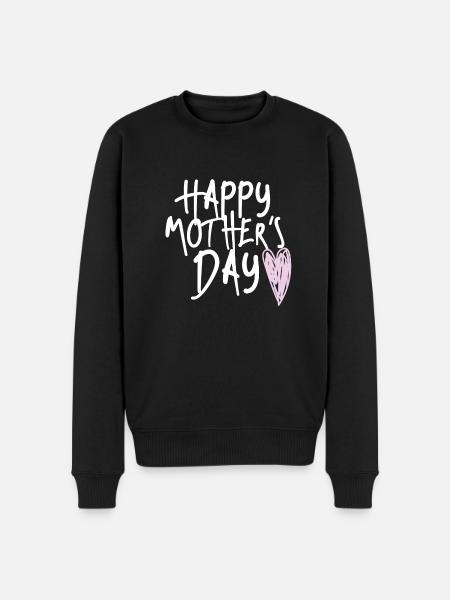 Happy mother's day - Men's Premium Organic Jumper - black