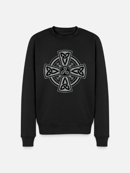 Croix Bretonne - Pull Premium bio Homme - noir