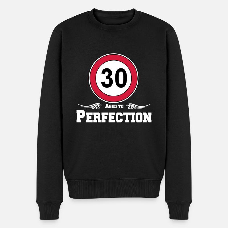 30.Anniversaire , vieilli à la perfection 30 (25) - Pull Premium bio Homme - noir
