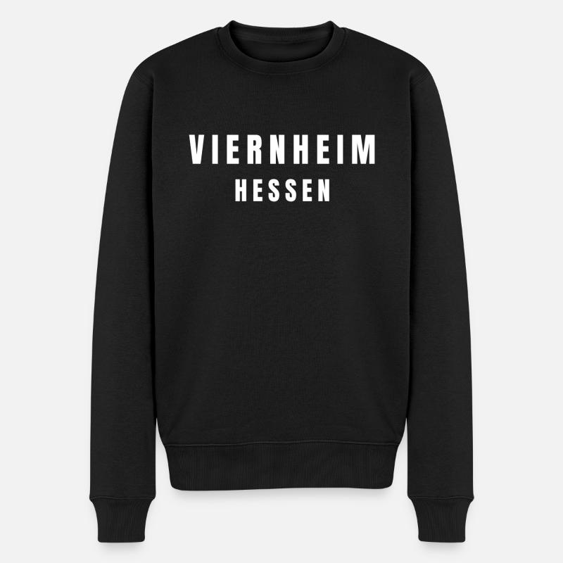 Viernheim, Hesse - Pull Premium bio Homme - noir