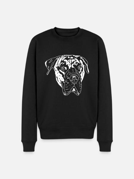 Dogo Canario - Männer Premium Bio Pullover - Schwarz
