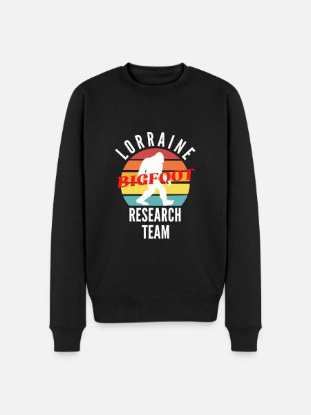 LORRAINE BIGFOOT RESEARCH TEAM - Pull Premium bio Homme - noir