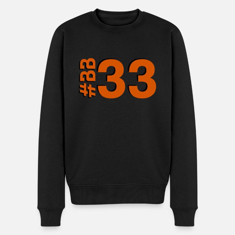 BB33 - Pull Premium bio Homme - noir