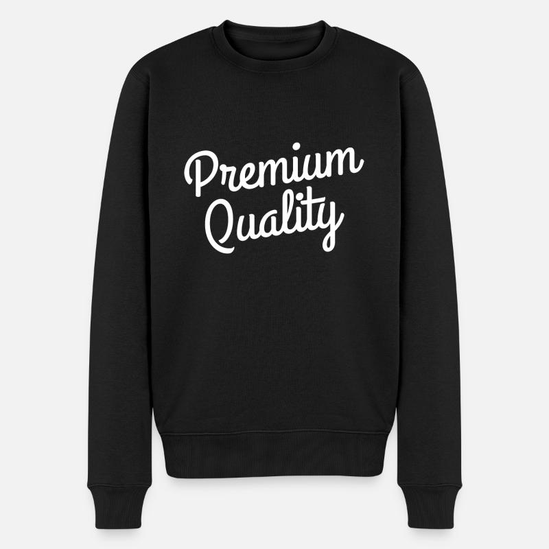 Qualité supérieure - Pull Premium bio Homme - noir