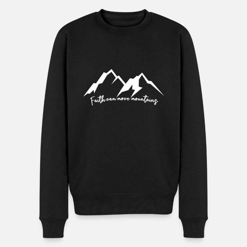 alpinisme - Pull Premium bio Homme - noir