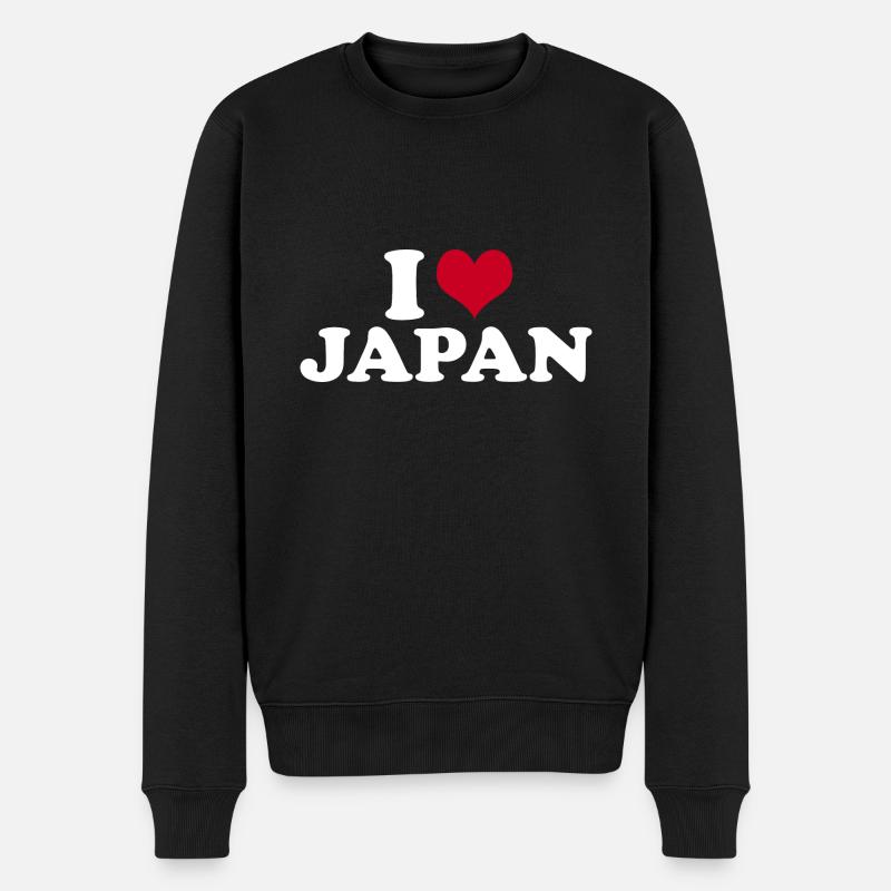 J’aime le Japon - Pull Premium bio Homme - noir