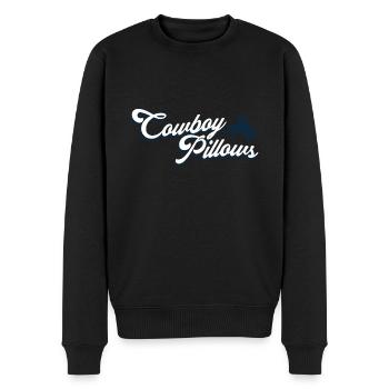Coussins de cow-boy fille du Sud Texas Dame drôle - Pull Premium bio Homme - noir - Devant - Nico (187cm)