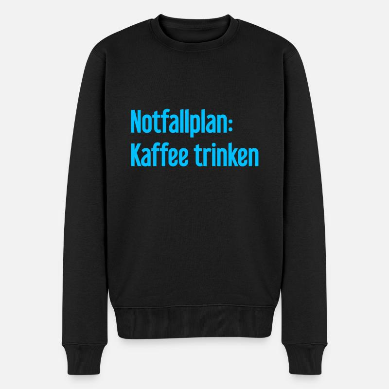 Plan d’urgence pour le café - Pull Premium bio Homme - noir