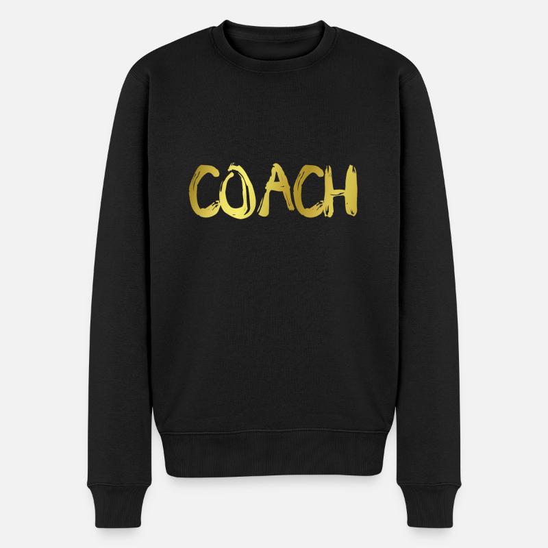 COACH - Pull Premium bio Homme - noir