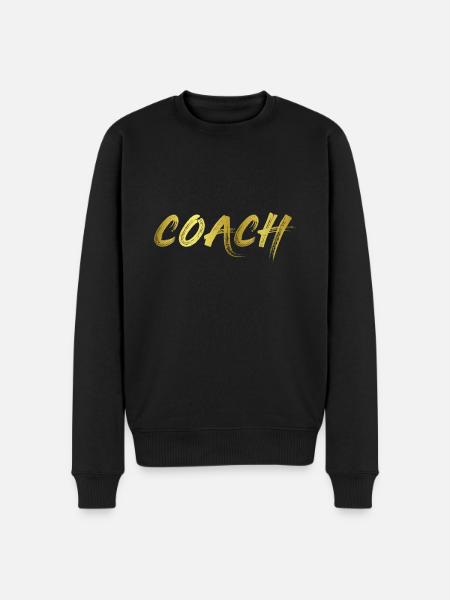 COACH - Men's Premium Organic Jumper - black