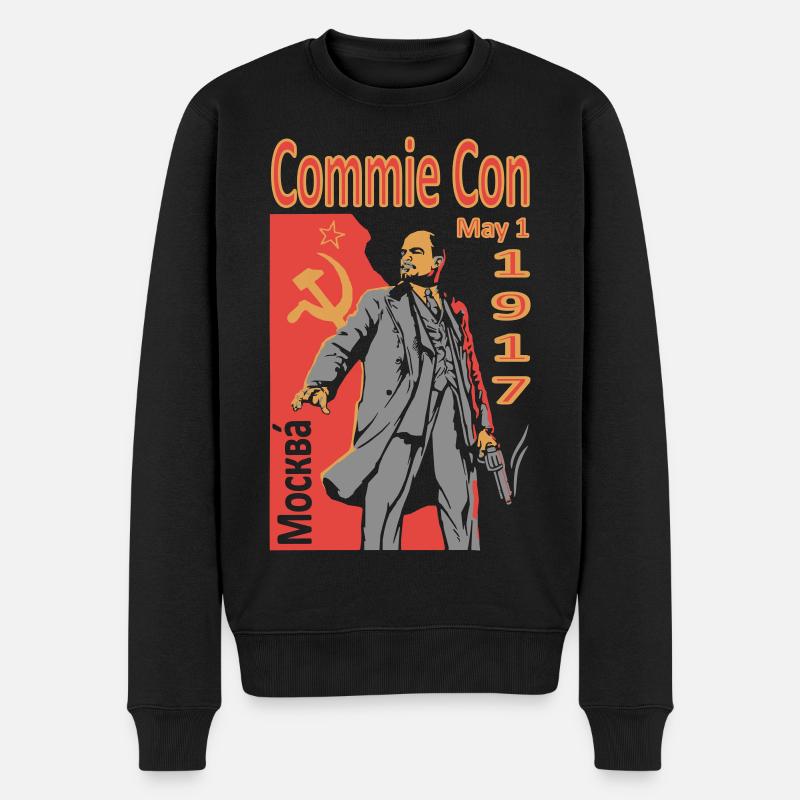 CommieCon1917 - Pull Premium bio Homme - noir