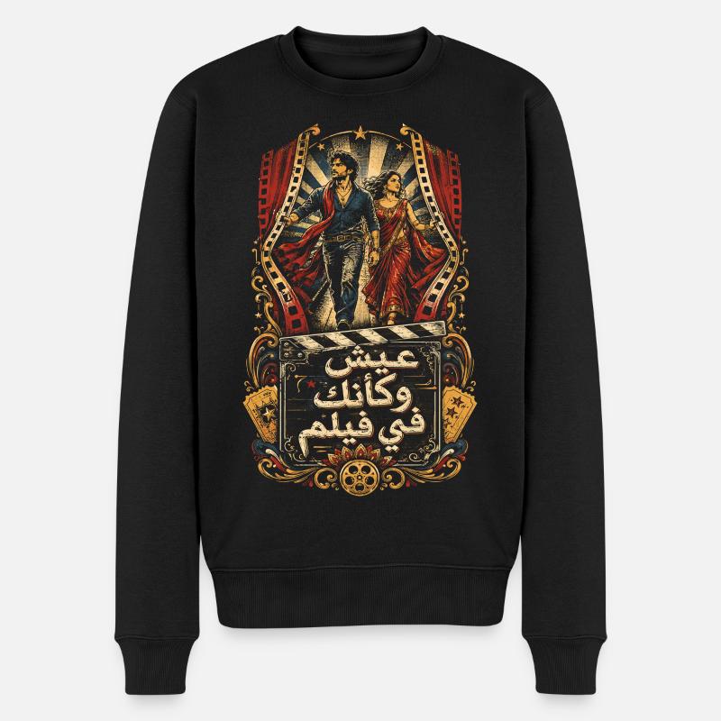 Bollywood - Pull Premium bio Homme - noir