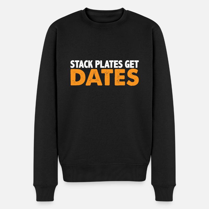 Stack Plates Get Dates 8 - Pull Premium bio Homme - noir