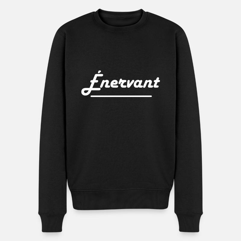 Énervant - Pull Premium bio Homme - noir