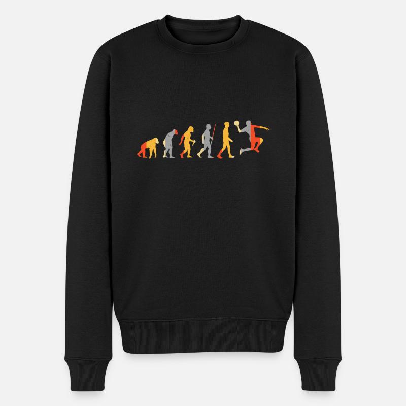 Evolution Handballeur - Pull Premium bio Homme - noir