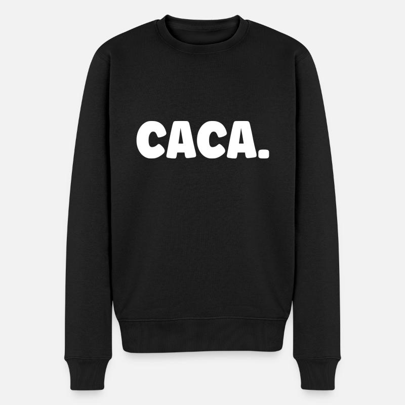 CACA - Pull Premium bio Homme - noir