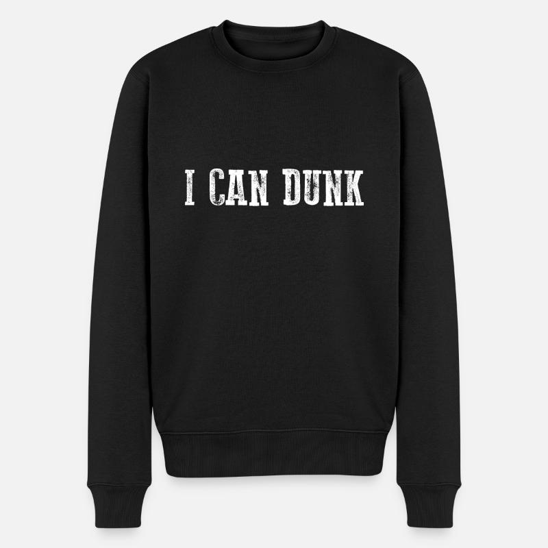 Je peux dunker 3 - Pull Premium bio Homme - noir