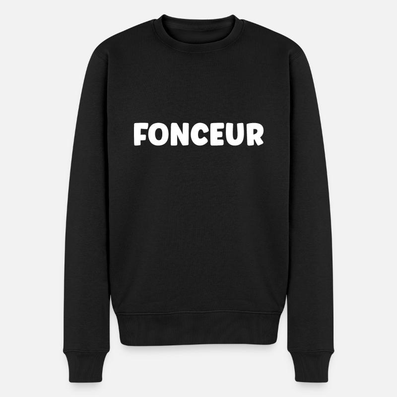 Fonceur - Pull Premium bio Homme - noir