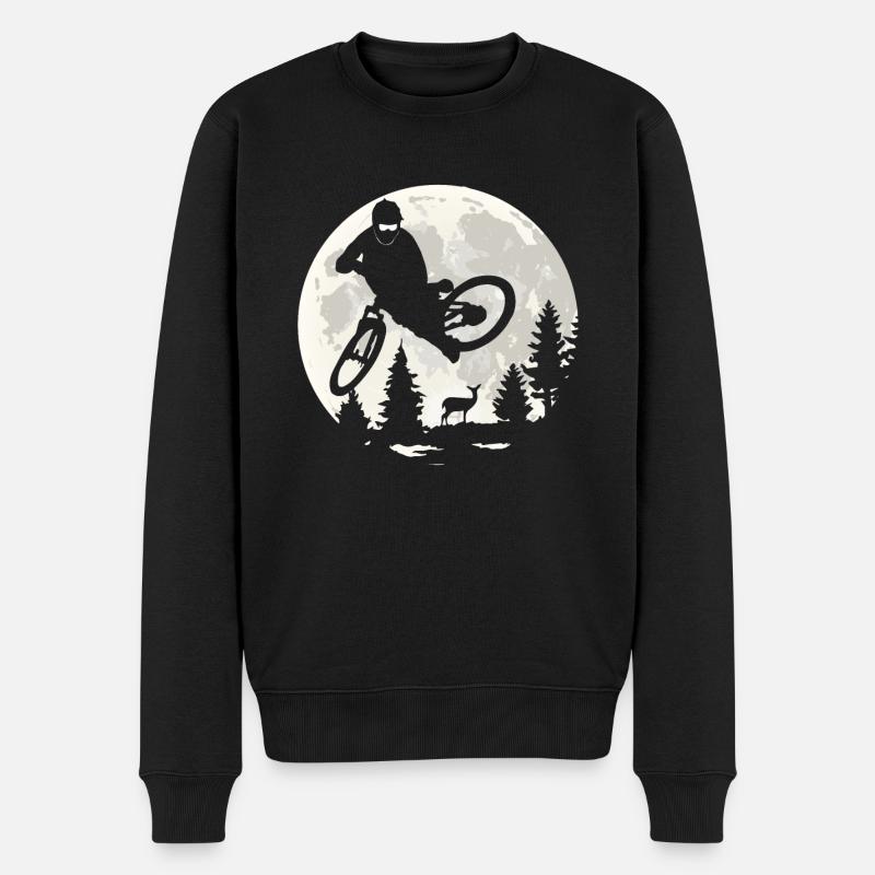 Mountain Biking - Pull Premium bio Homme - noir