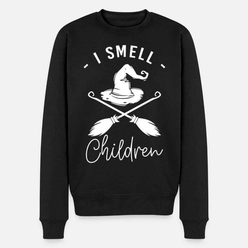 Witch Magic Spell Witches - Men's Premium Organic Jumper - black