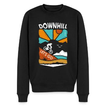 Descente (blanc) - Pull Premium bio Homme - noir - Devant - Nico (187cm)
