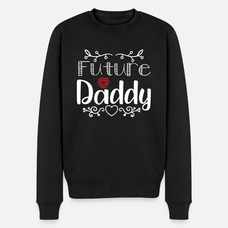 Bébé Papa Bébé Bébé Nouveau-né - Pull Premium bio Homme - noir