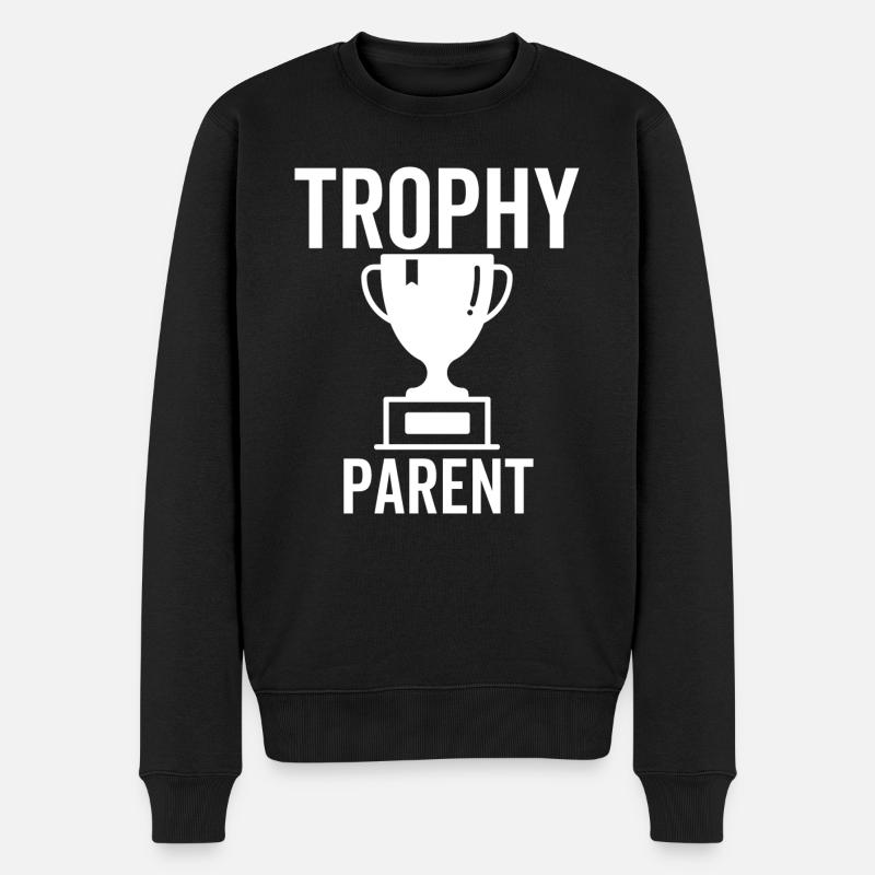 Trophée Parent - Pull Premium bio Homme - noir