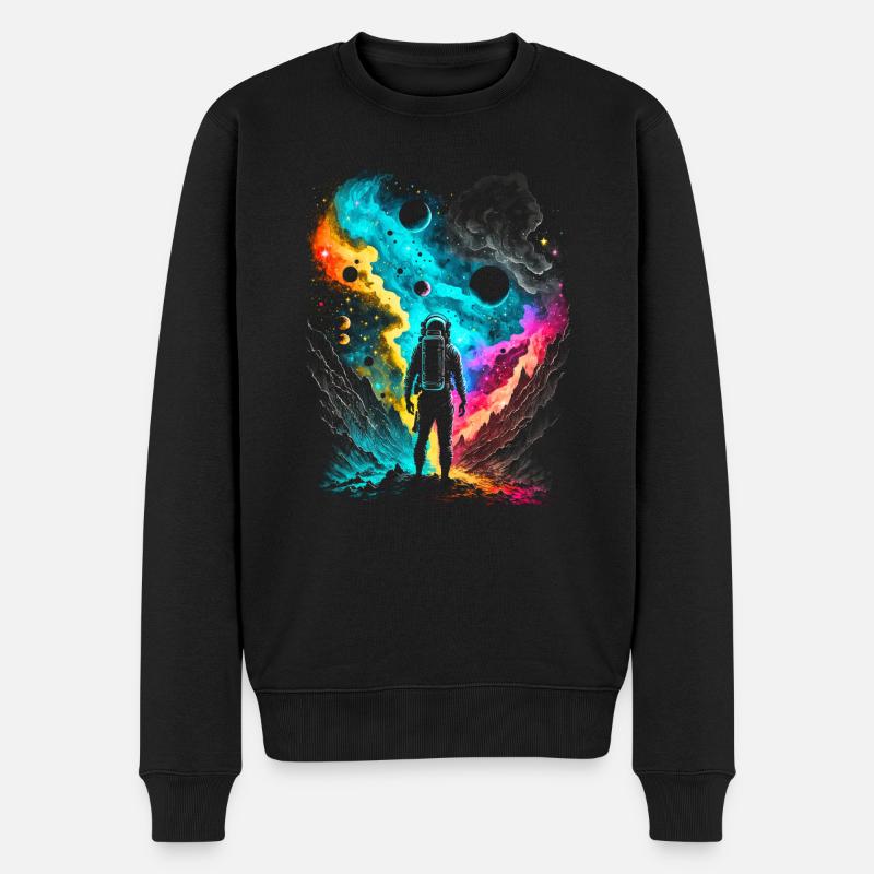 Astronaute - Pull Premium bio Homme - noir