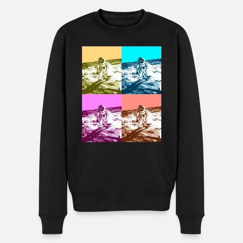 Astronautes - Pull Premium bio Homme - noir