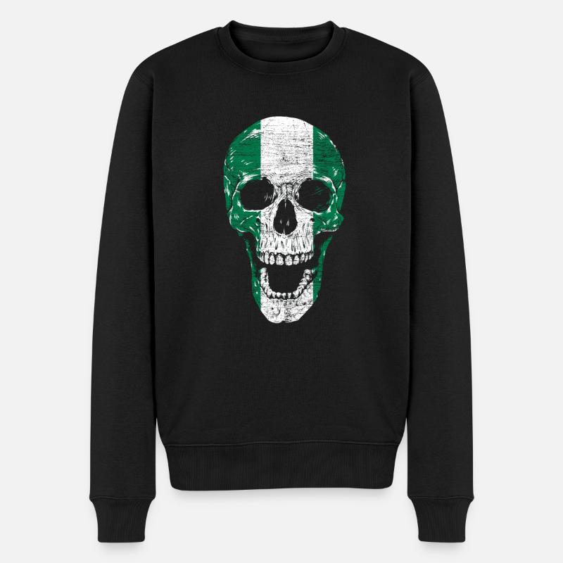 Nigeria - Pull Premium bio Homme - noir