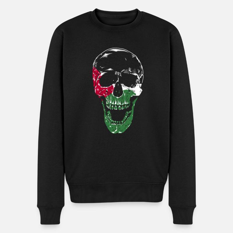 Palestine - Pull Premium bio Homme - noir