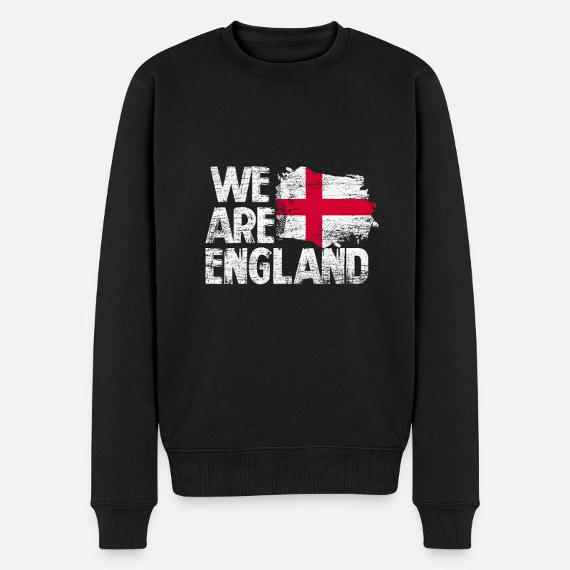 Angleterre - Pull Premium bio Homme - noir