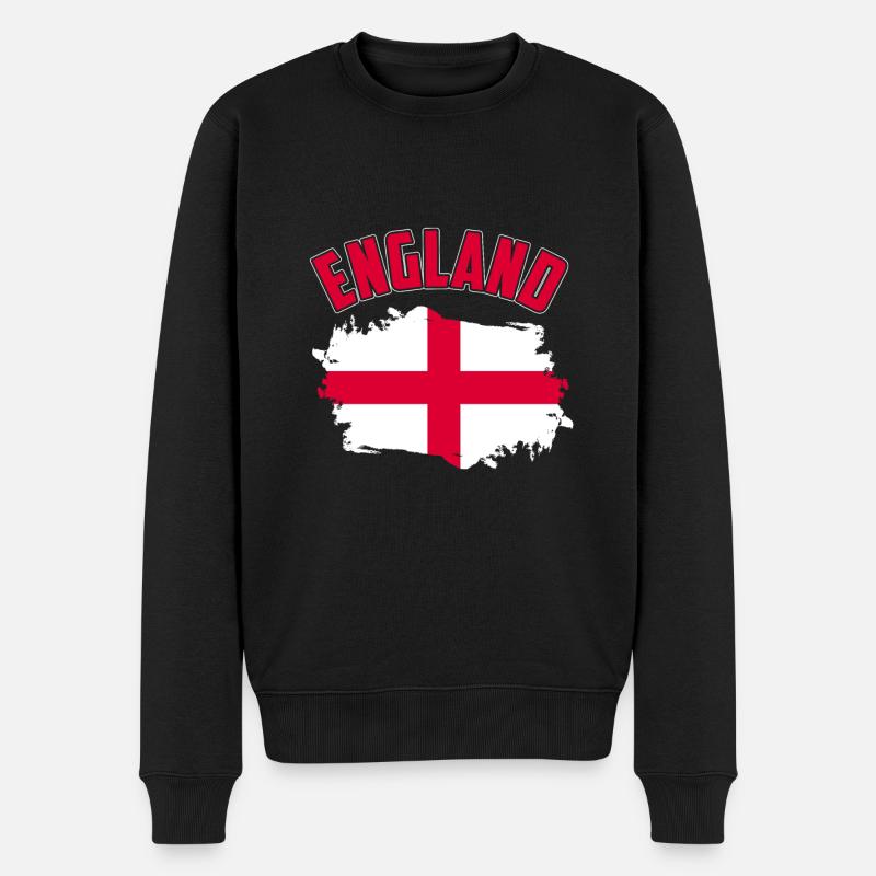Angleterre - Pull Premium bio Homme - noir