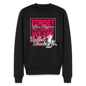 Ballett - Männer Premium Bio Pullover - Schwarz - Vorne - Nico (187cm)