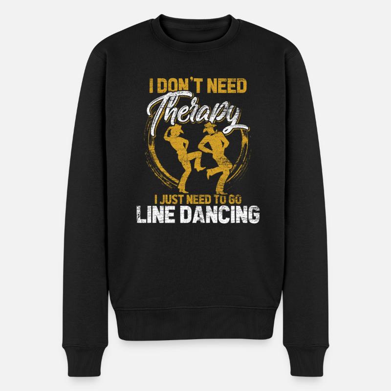 Danse en ligne - Pull Premium bio Homme - noir