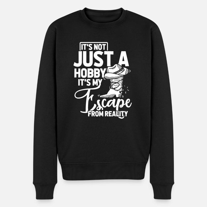 Line Dance - Pull Premium bio Homme - noir