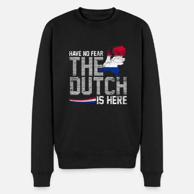 Niederlande - Männer Premium Bio Pullover - Schwarz