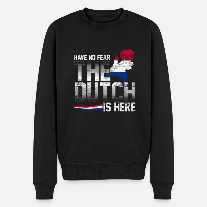 Pays-Bas - Pull Premium bio Homme - noir