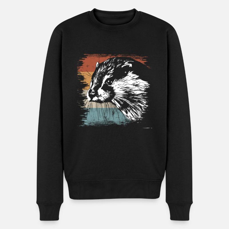 loutre - Pull Premium bio Homme - noir