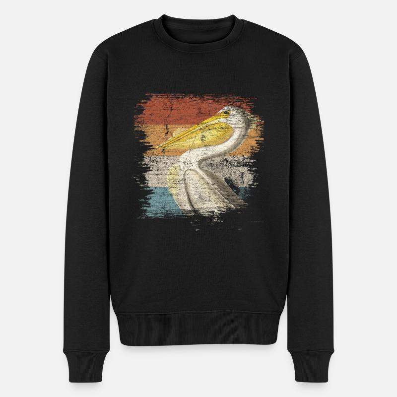 pélican - Pull Premium bio Homme - noir